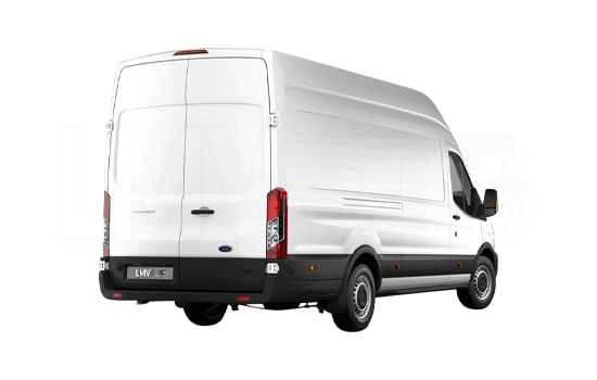 Hire Extra Large Van and Man in Peterborough - Back View
