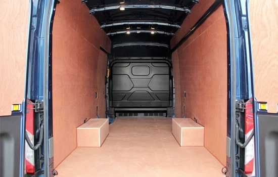 Hire Extra Large Van and Man in Peterborough - Inside View