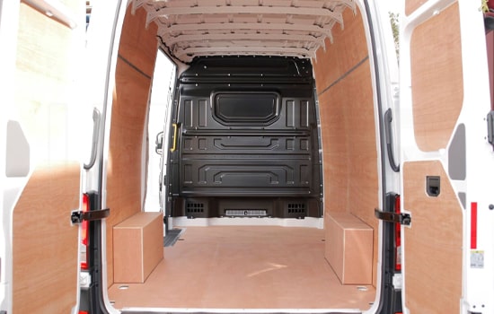 Hire Large Van and Man in Peterborough - Inside View