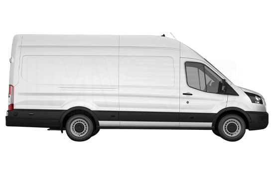 Hire Extra Large Van and Man in Peterborough - Side View