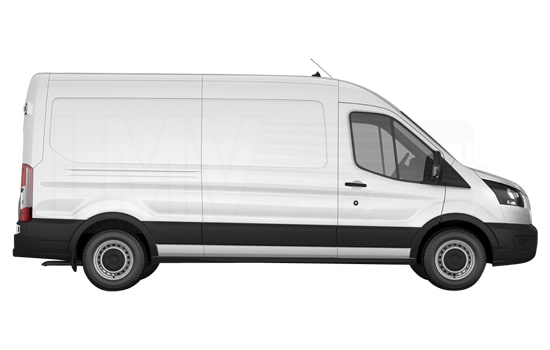 Hire Large Van and Man in Peterborough - Side View